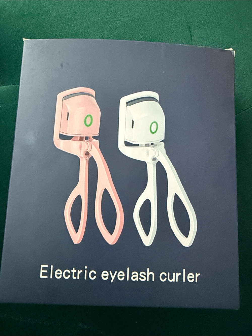 Electric Eyelash Curler - Pink & White